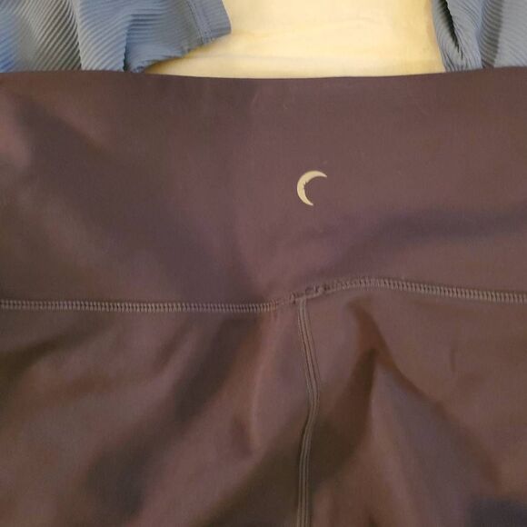 Zyia Active Storm Parallel Luxe Ribbed Ruched Legging Size 8/10 - Picture 10 of 11